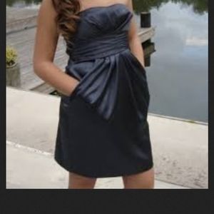 As U Wish dress dress size 7 bluish gray